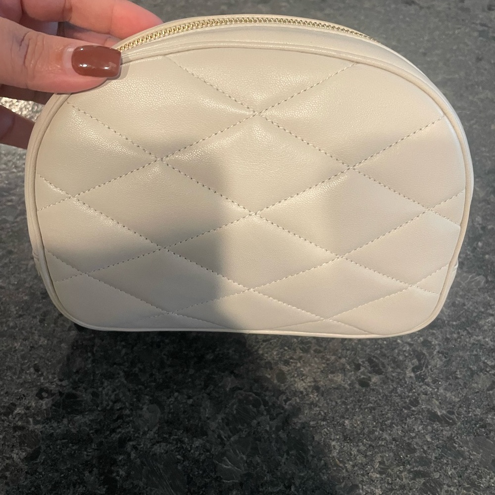 Authentic YSL Elegant Cream Quilted Women's Bag